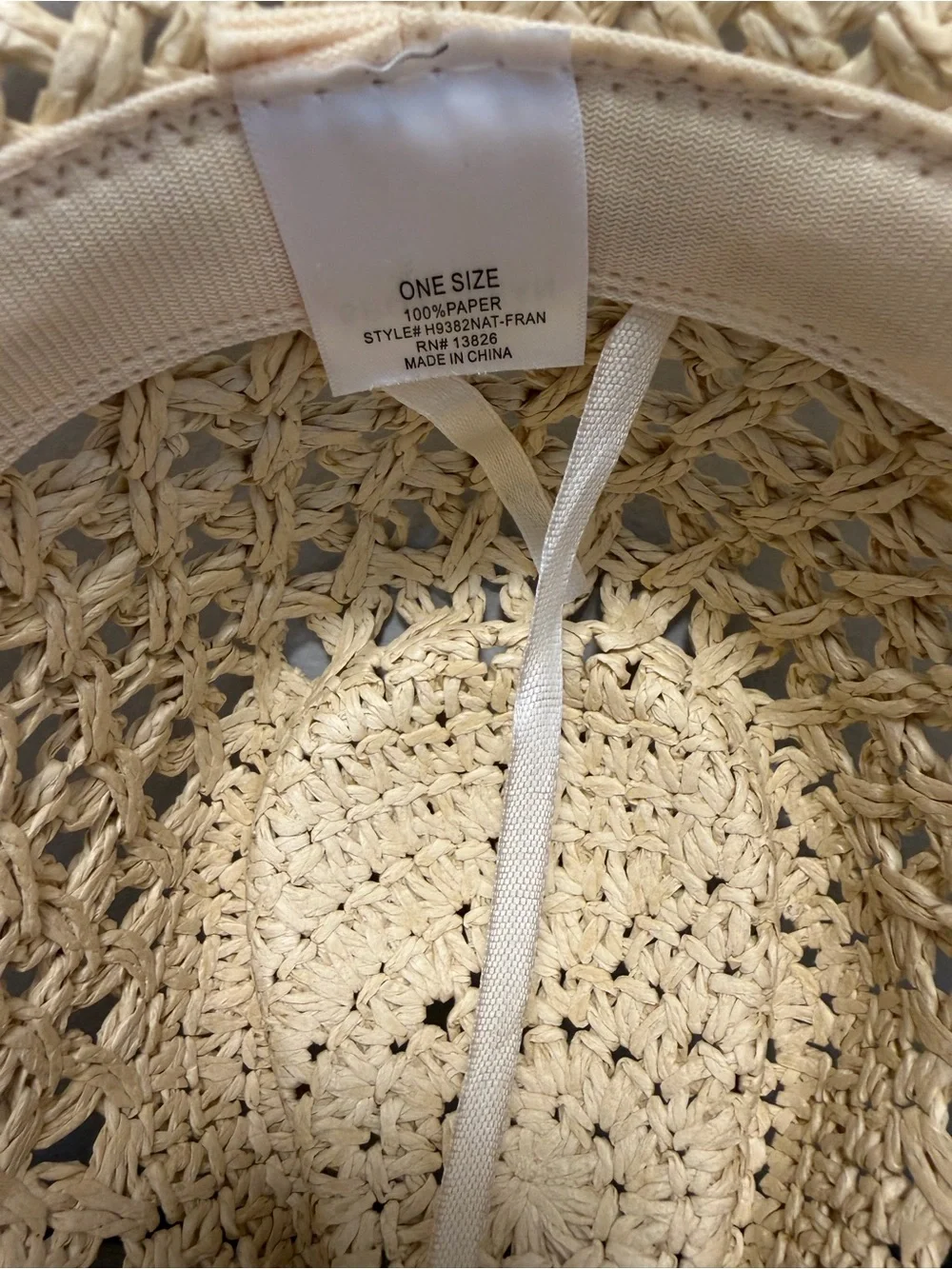 Western Cowboy Hat Festival 100% Paper Straw with Chin Cord - One Size Unisex